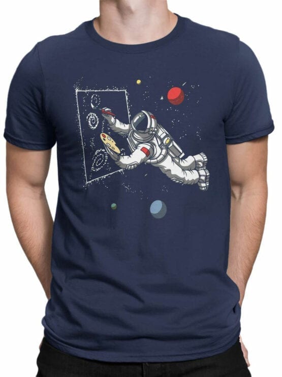 1538 NASA T Shirt Painter Front Man