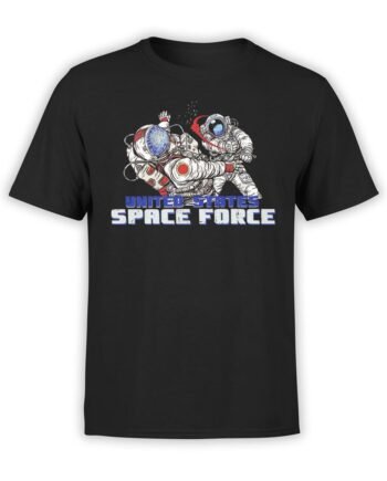 1541 NASA T Shirt Space Force Front