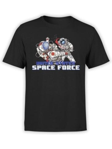 1541 NASA T Shirt Space Force Front