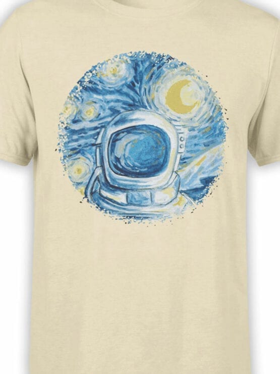 1547 NASA T Shirt Astro Gogh Front Color