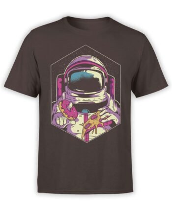 1548 NASA T Shirt Astro Food Front