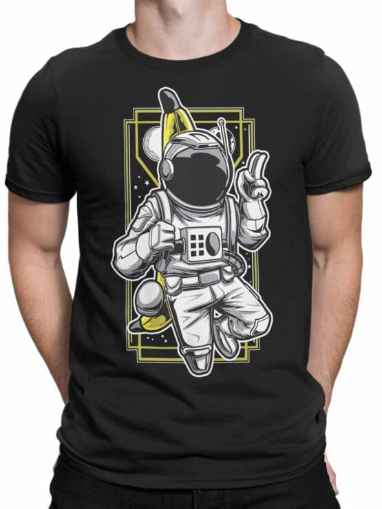 1553 NASA T Shirt Astro Banana Front Man