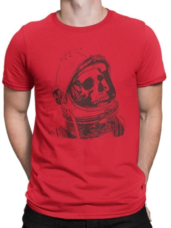 1556 NASA T Shirt Dead Astronaut Front Man