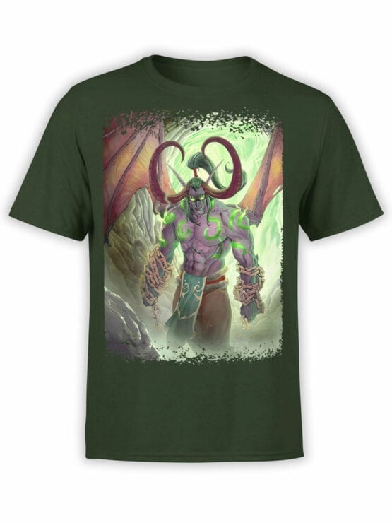 1570 World of Warcraft T Shirt Illidan Stormrage Front