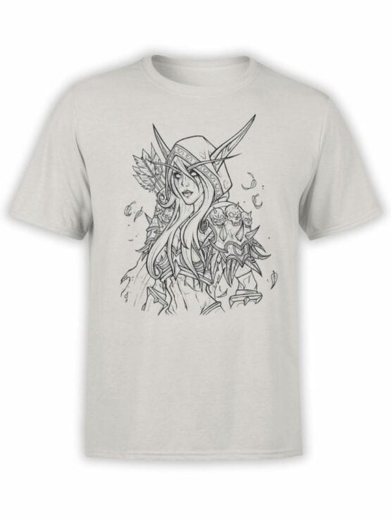 1576 World of Warcraft T Shirt Sylvanas Windrunner Front