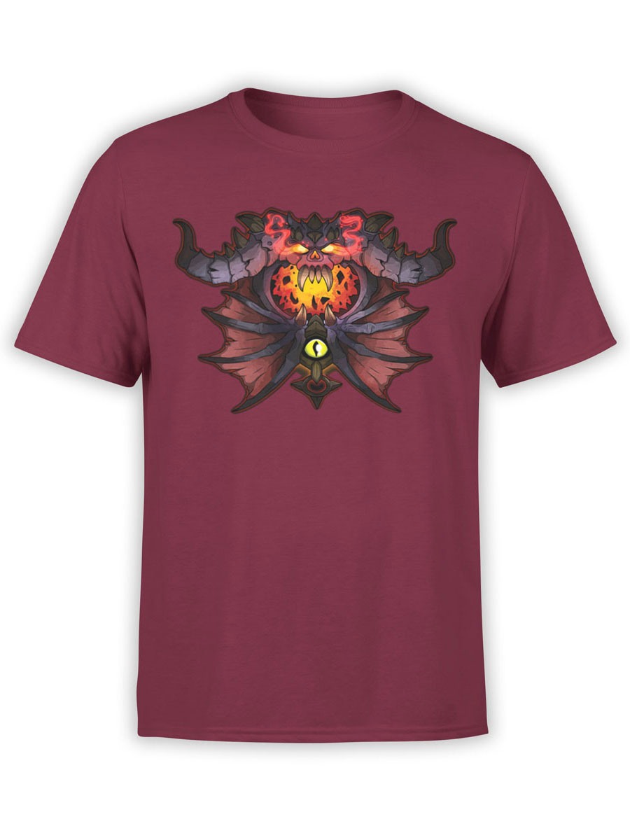 World Of Warcraft T-Shirt | Warlock | Game Shirts #1