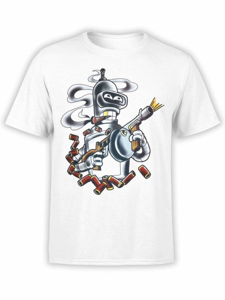 T-shirt brodé - Bender – Juste un T-shirt