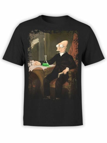 1631 Futurama T Shirt Mr Farnsworth Front