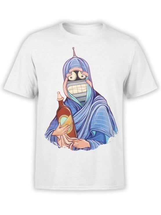 1636 Futurama T Shirt St Bender Front