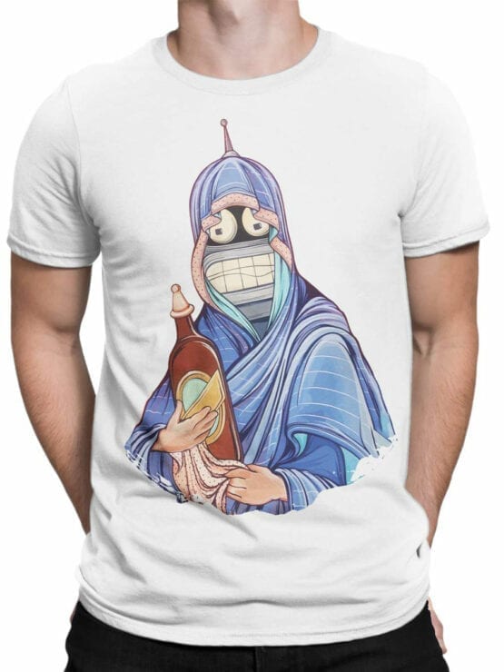 1636 Futurama T Shirt St Bender Front Man