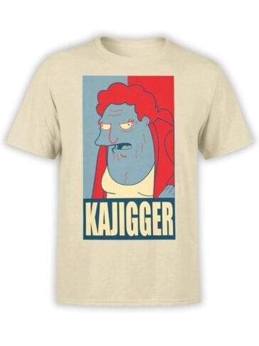 1639 Futurama T Shirt Kajigger Front