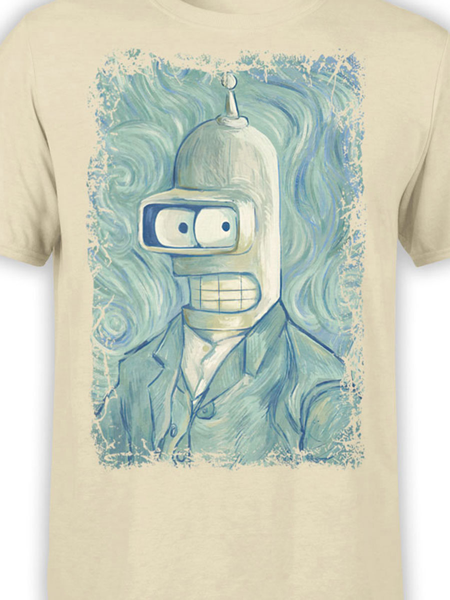 Futurama T-Shirt Bender Gogh T-Shirt | Shirt