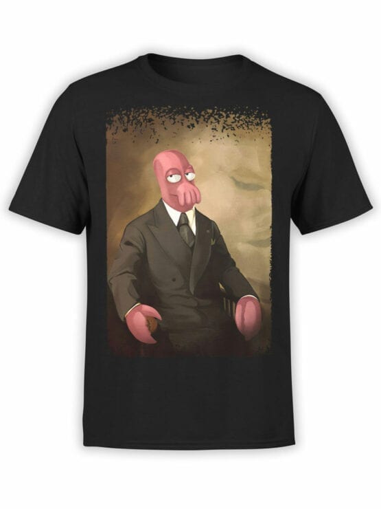 1644 Futurama T Shirt Mr. Zoidberg Front