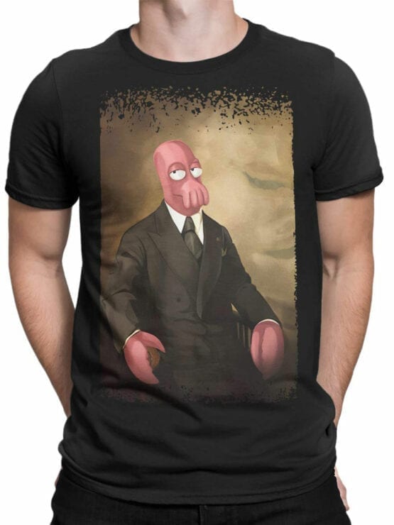 1644 Futurama T Shirt Mr. Zoidberg Front Man