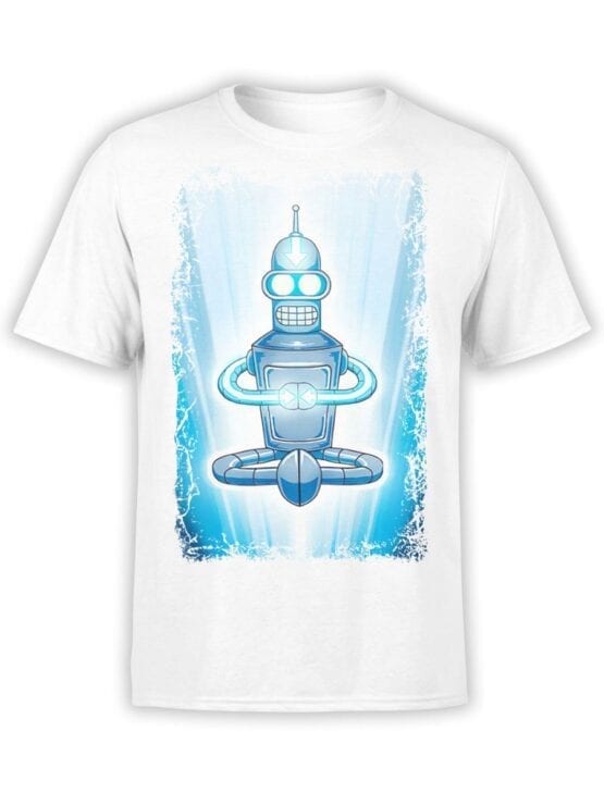 1648 Futurama T Shirt Bender Avatar Front
