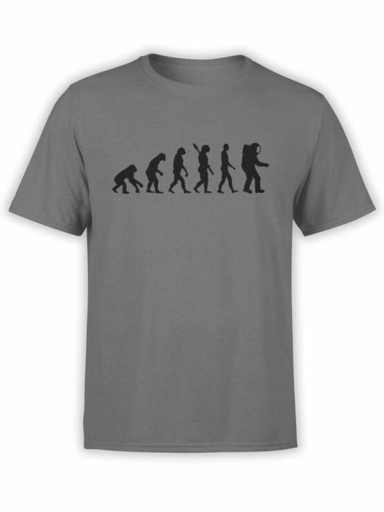 1678 Evolution T Shirt NASA T Shirt Front