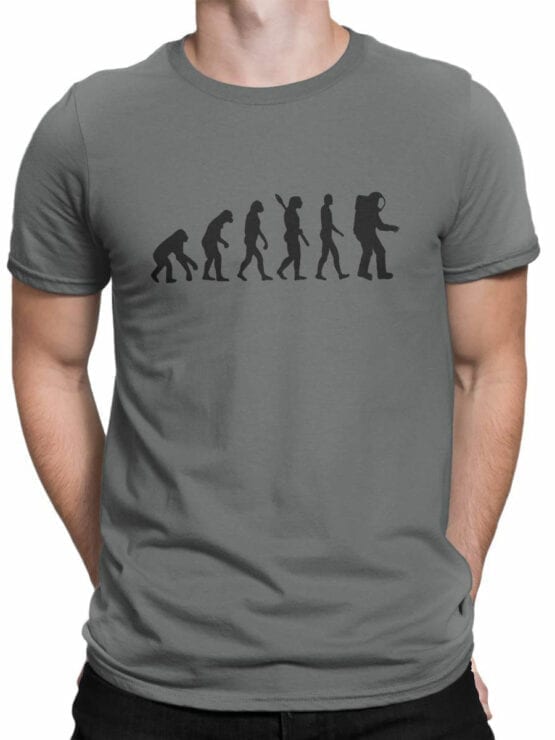 1678 Evolution T Shirt NASA T Shirt Front Man
