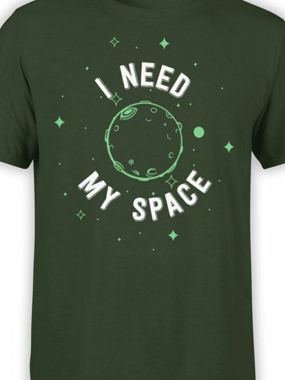 1680 Need Space T Shirt NASA T Shirt Front Color
