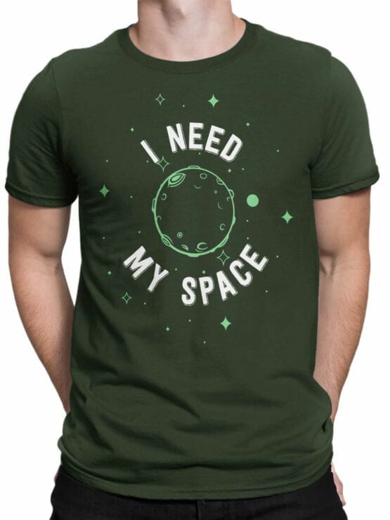 1680 Need Space T Shirt NASA T Shirt Front Man