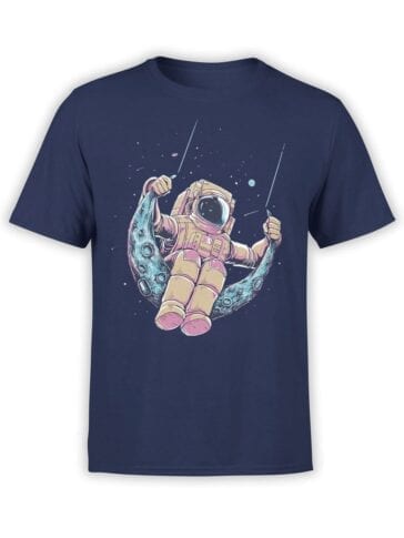 1681 Astro Swing T Shirt NASA T Shirt Front
