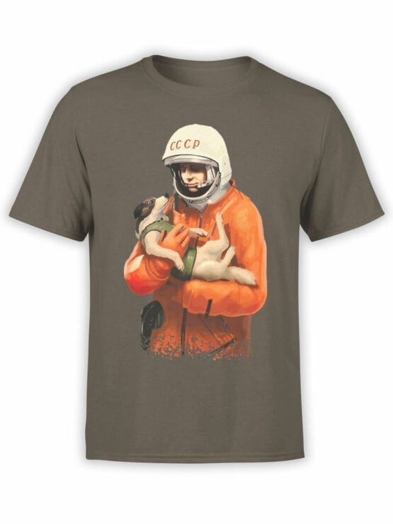 1695 Russian Astronauts T Shirt NASA T Shirt Front