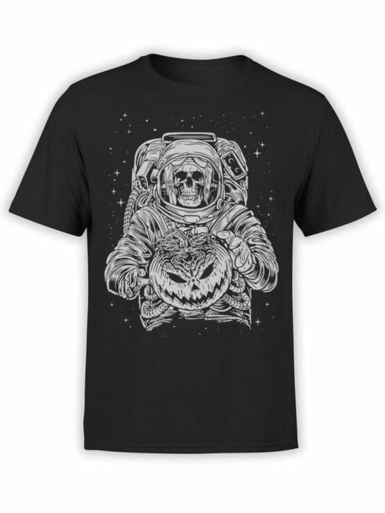 1696 Halloween T Shirt NASA T Shirt Front