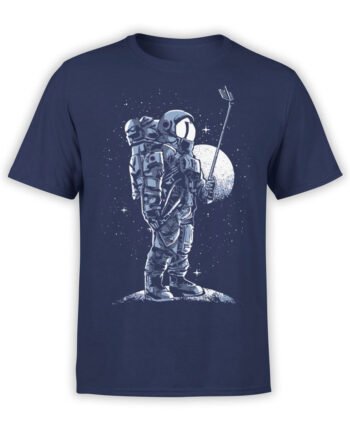 1697 Astro SelfieT Shirt NASA T Shirt Front