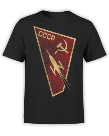 1699 USSR Cosmos T Shirt NASA T Shirt Front