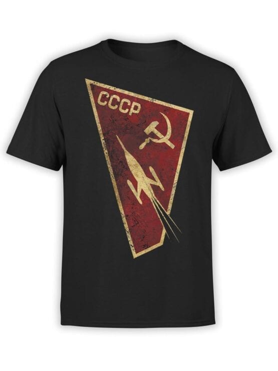 1699 USSR Cosmos T Shirt NASA T Shirt Front