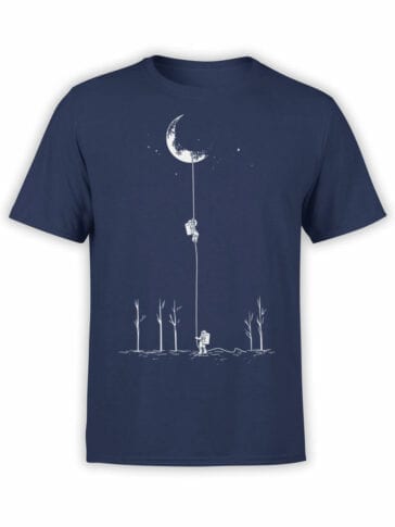 1700 To the Moon T Shirt NASA T Shirt Front