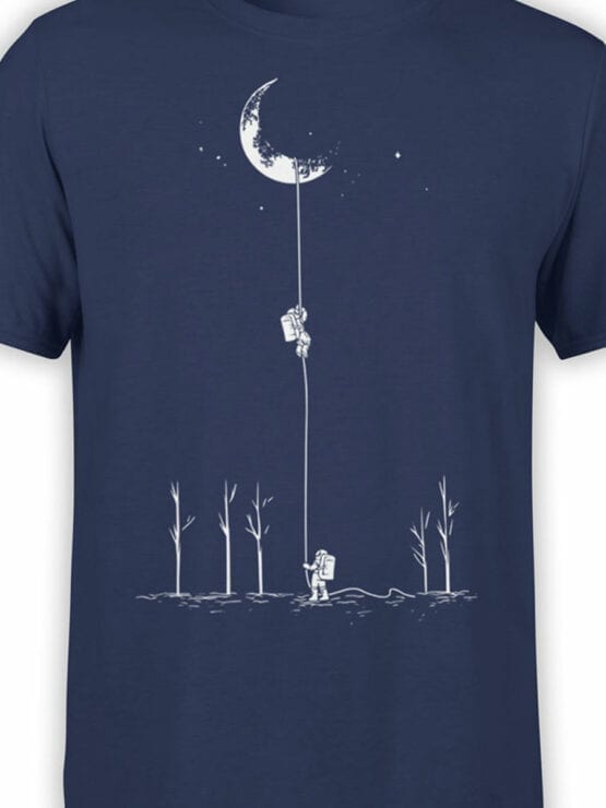 1700 To the Moon T Shirt NASA T Shirt Front Color