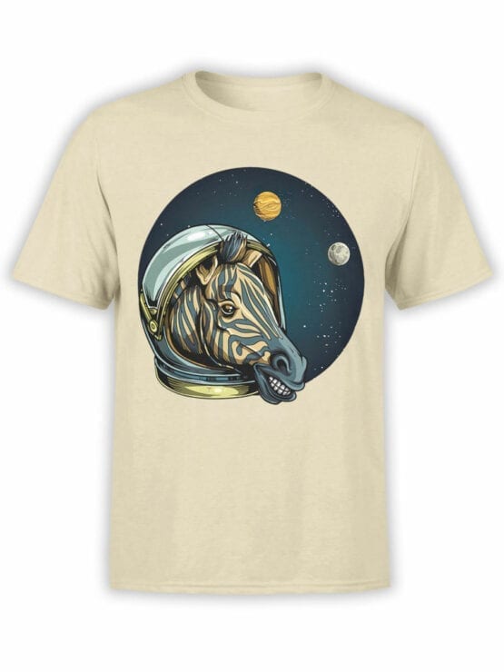 1703 Astro Zebra T Shirt Front
