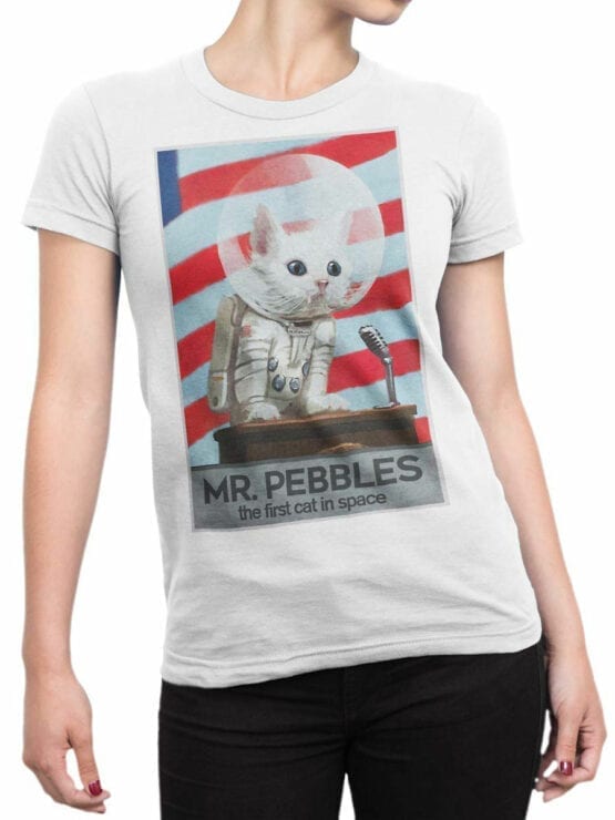 1704 Mr. Pebbles T Shirt Fallout T Shirt Front Woman