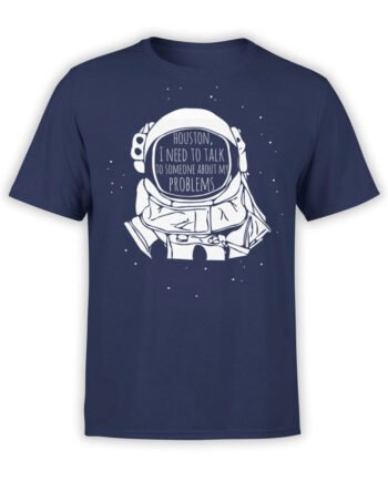 1708 Houston T Shirt NASA T Shirt Front
