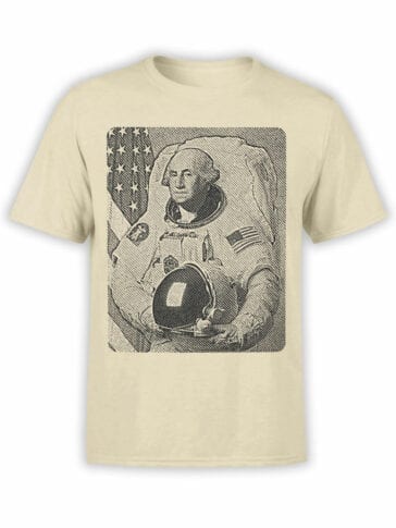 1709 Washingtonaut T Shirt NASA T Shirt Front