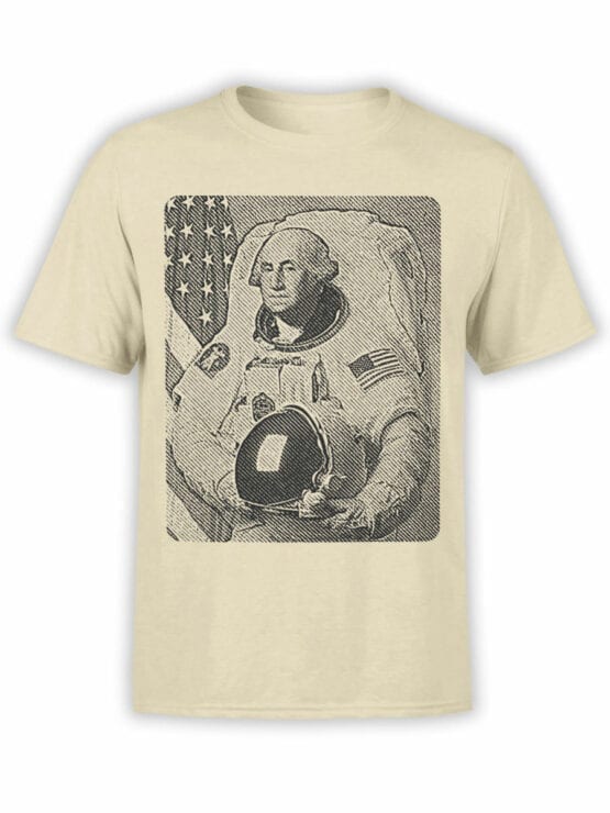 1709 Washingtonaut T Shirt NASA T Shirt Front