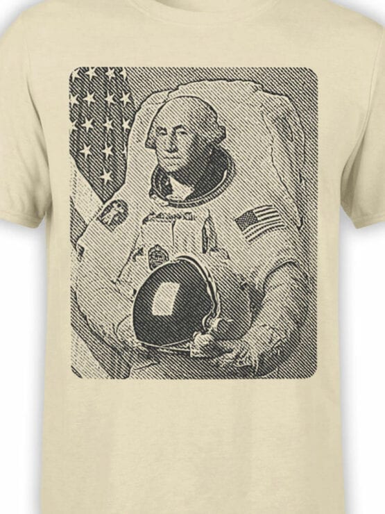 1709 Washingtonaut T Shirt NASA T Shirt Front Color