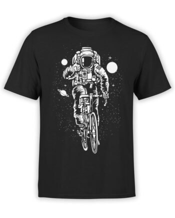1710 Cyclistnaut T Shirt NASA T Shirt Front