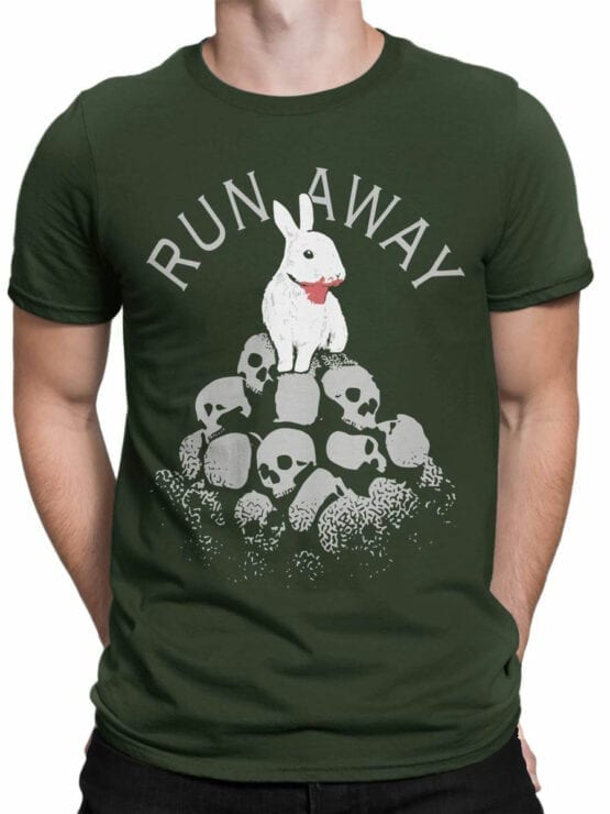 1712 Run Away T Shirts Monty Python T Shirt Front Man