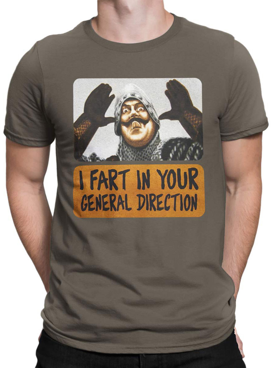 I Fart in Your General Direction Women T-shirt Monty Fun Schwarzer Ritter  Black Knight Python Nur Ein Kratzer and the Holy Grail -  Denmark