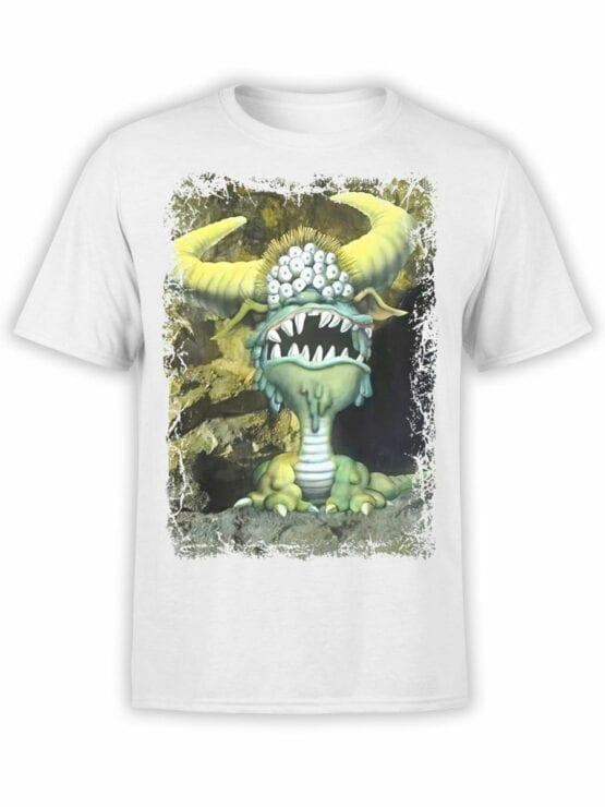 1717 Many Eyed Monster T Shirt Monty Python T Shirt Front