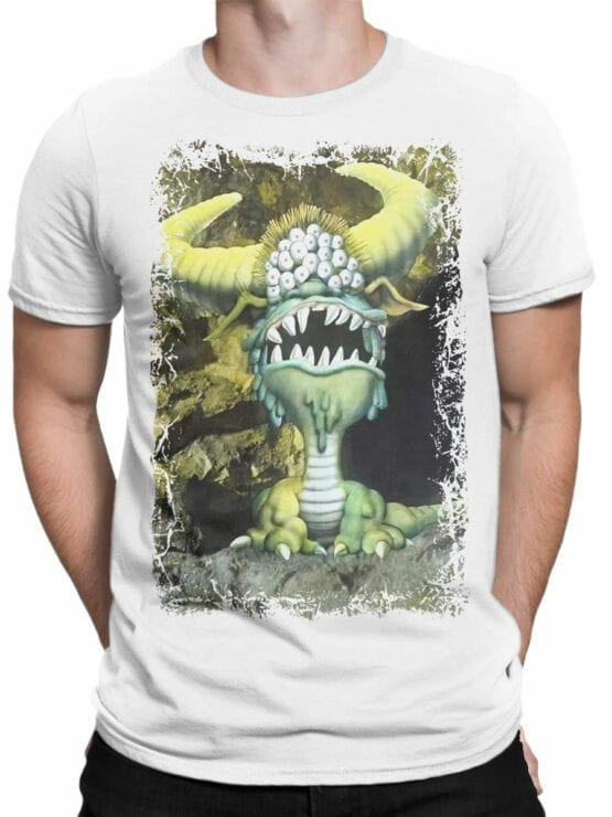1717 Many Eyed Monster T Shirt Monty Python T Shirt Front Man