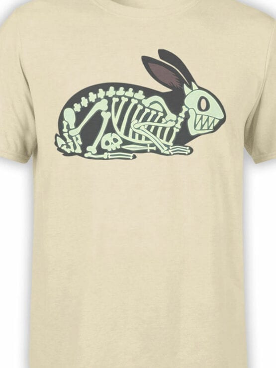 1720 Rabbit X RayT Shirt Monty Python T Shirt Front Color