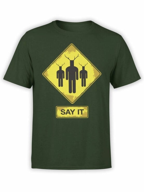 1724 Say It T Shirt Monty Python T Shirt Front