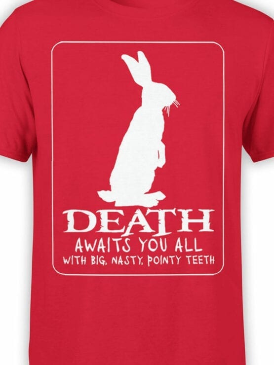 1726 Death T Shirt Monty Python T Shirt Front Color