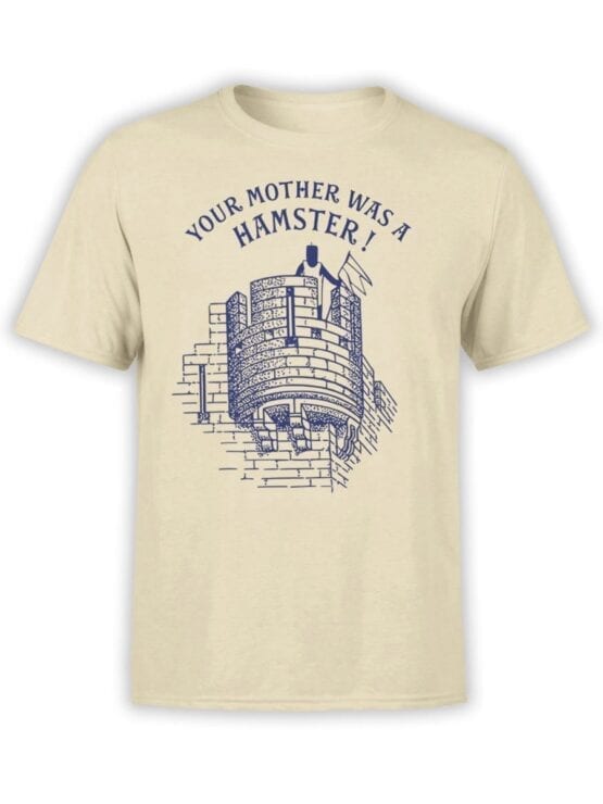 1731 Your Mother was a Hamster T Shirt Monty Python T Shirt Front