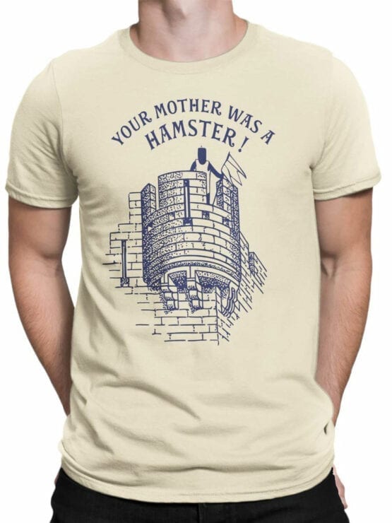 1731 Your Mother was a Hamster T Shirt Monty Python T Shirt Front Man