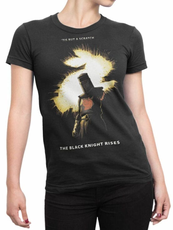 1733 But a Scratch T Shirt Monty Python T Shirt Front Woman