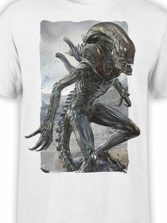 1741 Storm Alien T Shirt Front Color