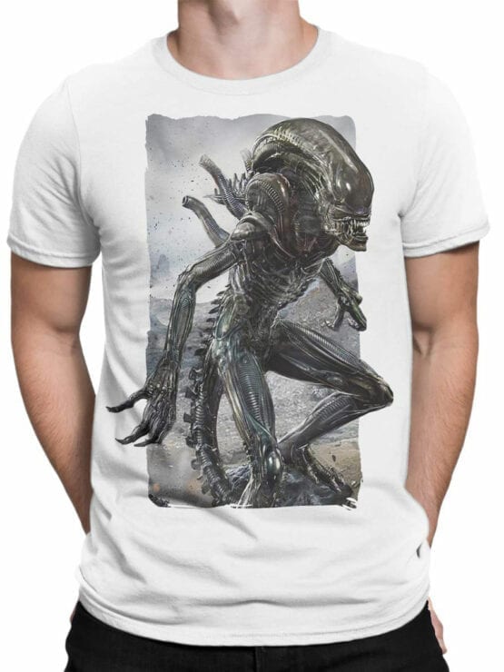 1741 Storm Alien T Shirt Front Man